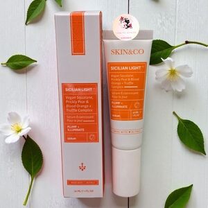 Skin & Co Sicilian Light Plump & Illuminate Face Serum 1 fl oz/ 30 ml New In Box